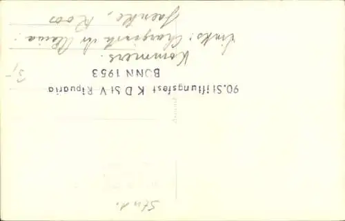 Studentika Foto Ak Studenten in Uniformen, Säbel