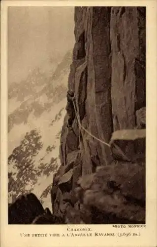 Ak Chamonix Mont Blanc Haute Savoie, Bergsteiger