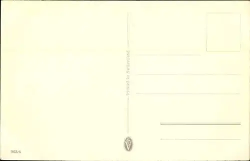 Künstler Ak Gemaltes Kind-Porträt