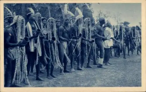 CPA Missions Africaines, Province de l'Est, Danse de Concombas