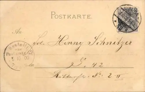 Ak Leipzig in Sachsen, Zwei junge Damen in festlicher Kleidung.