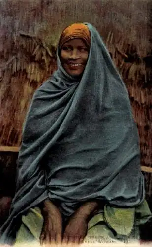 Ak Khartum Sudan, Eine junge Frau aus dem Sudan.