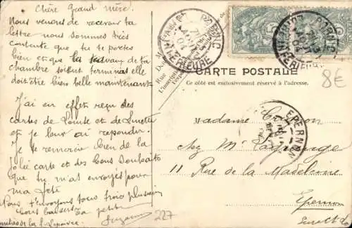 CPA Saint Michel Chef Chef Loire Atlantique, Rue Principale