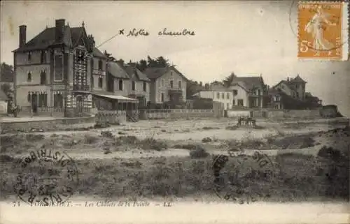 Ak Pornichet Loire Atlantique, Chalets de la Pointe