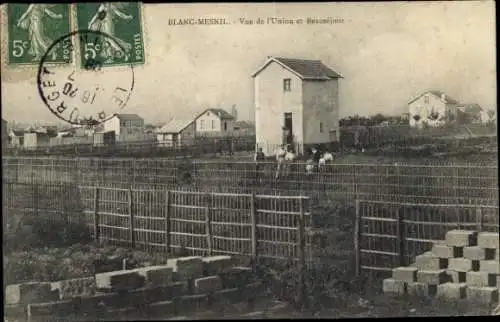 Ak Le Blanc Mesnil Seine Saint Denis, vue de l'Union et Beausejour