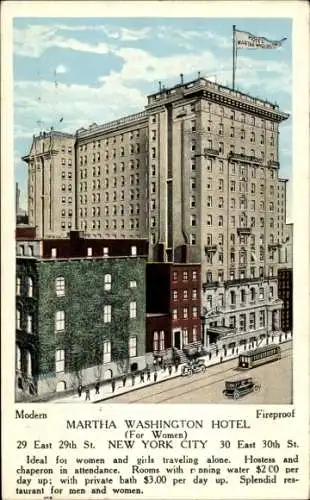 PC New York City USA, Martha Washington Hotel