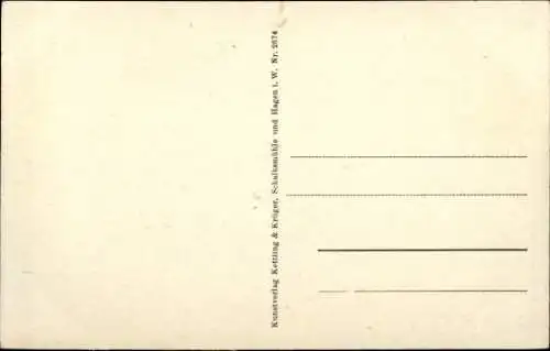 Ak Hagen in Westfalen, Rathaus