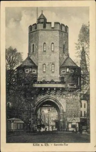 Ak Köln am Rhein, Severin-Tor