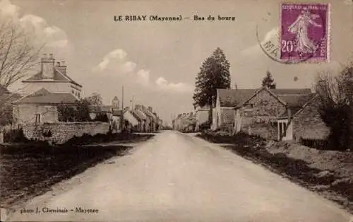 Ak Le Ribay Mayenne, Bas du bourg