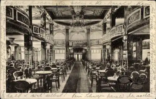 Ak Berlin Tiergarten, Innenansicht vom Piccadilly, Inh. Heinrich Braun