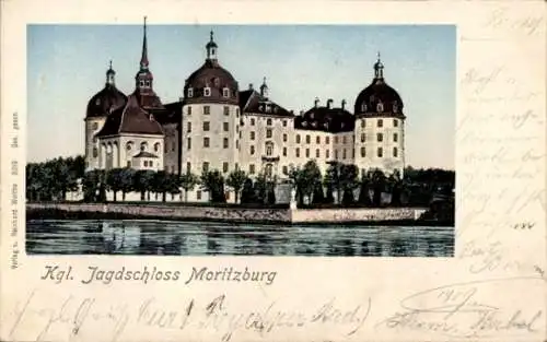 Ak Moritzburg in Sachsen, Jagdschloss