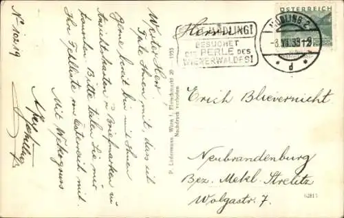 Ak Mödling in Niederösterreich, Gesamtansicht, Viadukt