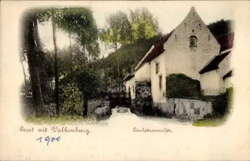 Ak Geulhem Valkenburg aan de Geul Limburg Niederlande, Geulemermolen,  Mühle, Landschaft,  von 19