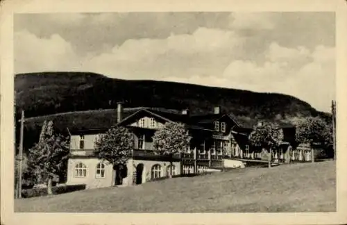Ak Spindleruv Mlýn Spindlermühle Spindelmühle Riesengebirge Region Königgrätz, Parkhotel Marienwarte