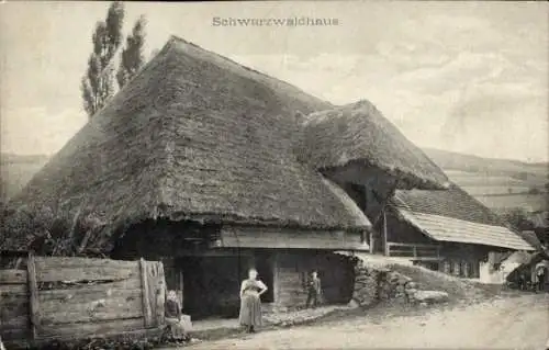 Ak Schwarzwald, Schwarzwaldhaus