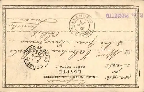 CPA Groupe de bicharis