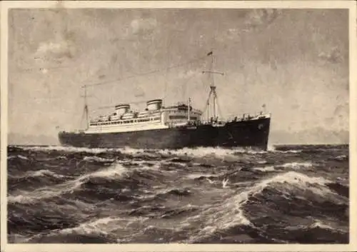 Ak Dampfer, Dampfschiff, HAPAG
