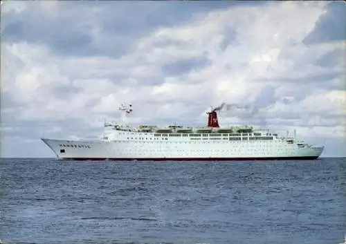 Ak Schiff TS Hanseatic, Hamburg Atlantic Line
