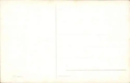 Künstler Ak Segelschiffe im Hafen