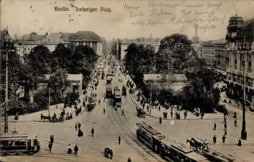 Ak Berlin Mitte, Leipziger Platz