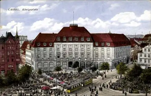 Ak Kassel in Hessen, Königsplatz
