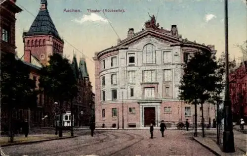 Ak Aachen in Nordrhein Westfalen, Theater