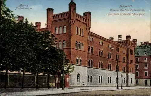 Ak Mainz in Rheinland Pfalz, Caserne Neutor, Neutorkaserne