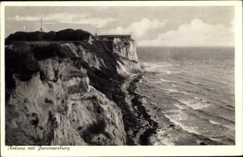 Ak Arkona Putgarten auf Rügen, Jaromarsburg