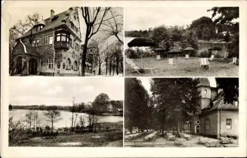 Ak Berlin Zehlendorf Dahlem, Hotel Restaurant Forsthaus Paulsborn am Jagdschloss Grunewald