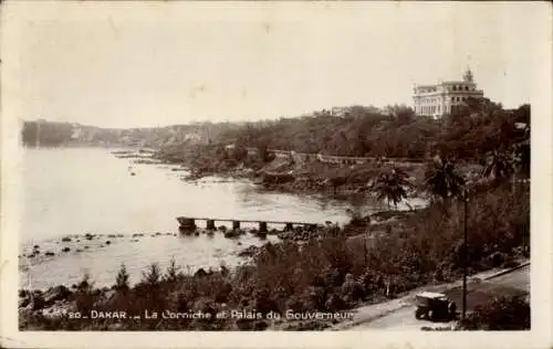 Ak Dakar Senegal, La Corniche und Gouverneurspalast