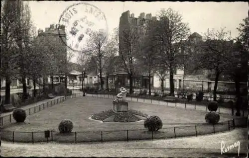 Ak Les Lilas Seine Saint Denis, Platz, Anlage