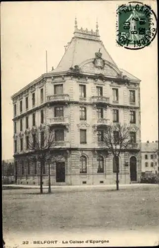 Ak Belfort Beffert Beffort Territoire de Belfort, La Caisse d'Epargne