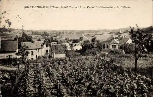 Ak Saint-Christophe Indre-et-Loire, Vallee St-Christophe, St Paterne