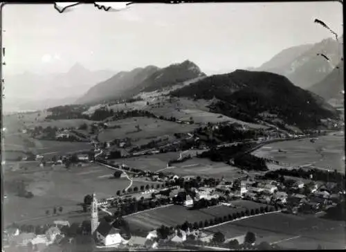 Foto Pfronten im Allgäu, Fliegeraufnahme