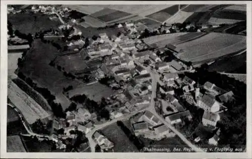 Ak Thalmässing in Mittelfranken, Fliegeraufnahme