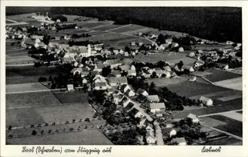 Ak Boos Schwaben, Fliegeraufnahme