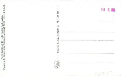 Ak Boos Schwaben, Fliegeraufnahme