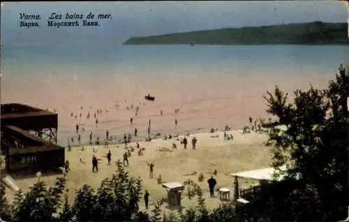 Ak Warna Varna Bulgarien, am Strand