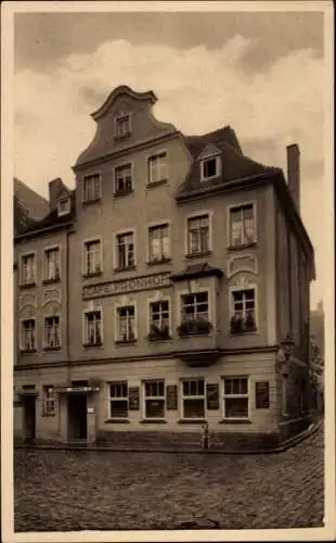 Ak Augsburg in Schwaben, Café Restaurant Fronhof, Am Domplatz D 128, Inh. J. Neureuther