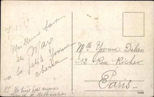 Ak Saarbrücken, Bahnhof, Straßenseite