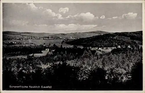 Ak Neukirch in der Lausitz, Panorama
