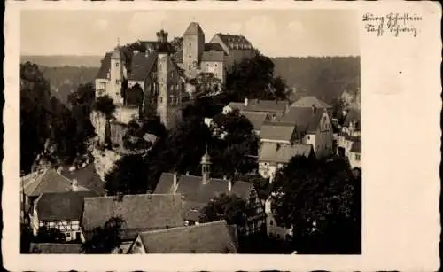 Ak Hohnstein Sächsische Schweiz, Burg