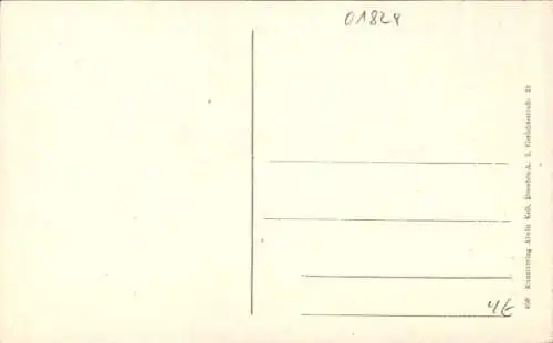 Ak Königstein an der Elbe Sächsische Schweiz, Pfaffenstein