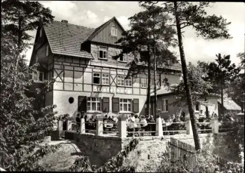 Ak Klettbach in Thüringen, Berggaststätte Stiefelburg