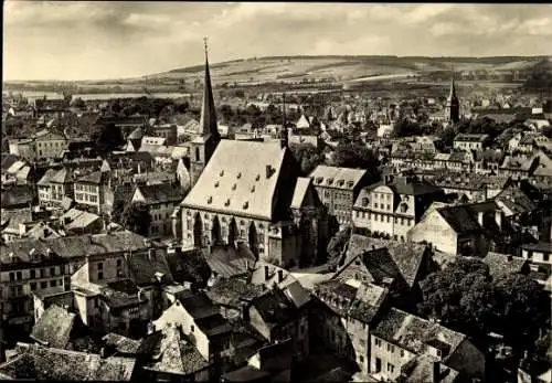 Ak Weimar in Thüringen, Gesamtansicht, Kirche