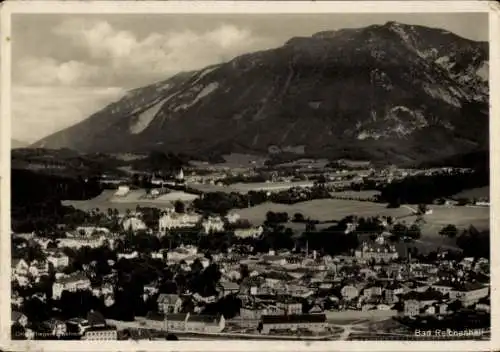 Ak Bad Reichenhall in Oberbayern, Landschaft mit Bergen, Stadtansicht, historische Postkarte
