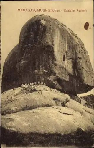 Ak Betsileo Madagaskar, Felsenaufnahme, Menschen, Betsiléo, Landschaft