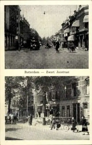 Ak Rotterdam Südholland Niederlande, Zwart Janstraat