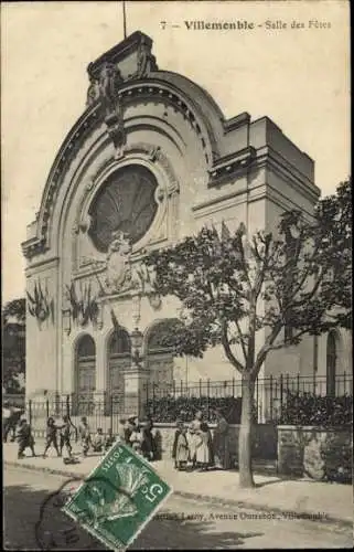 Ak Villemomble Villemonble Seine Saint Denis, Salle des Fetes