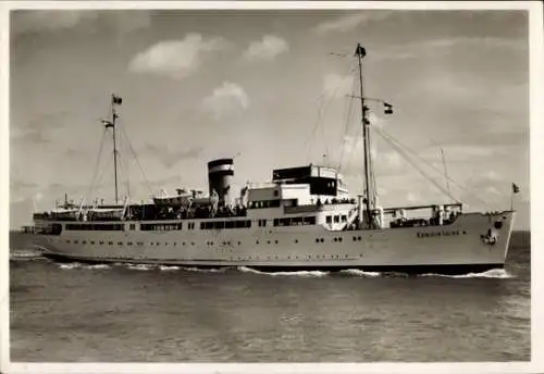 Ak MS Königin Luise, HAPAG Seebäderdienst